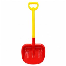 Duża Łopatka Dla Dzieci Do Piasku 63cm Czerwono-Żółta