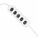 Lampa kosmetyczna LED bezcieniowa biurkowa do manicure paznokci łuk złota