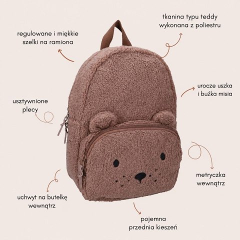 Plecak dla dzieci Comfort FriendsTeddy Bear brown