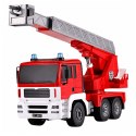 Wóz Strażacki z Obrotowym Wysięgnikiem 660° Zdalnie Sterowany RC 1:20
