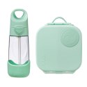B.BOX 63020 Zestaw Mini Lunchbox + butelka tritanowa ze słomką 450ml Spearmint