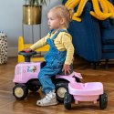 FALK Jeździk Traktor z Przyczepą Birdy Farm Różowy 1-3 lat