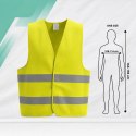 Kamizelka odblaskowa OSTRZEGAWCZA DROGOWA 2 kategoria widoczności ONE SIZE