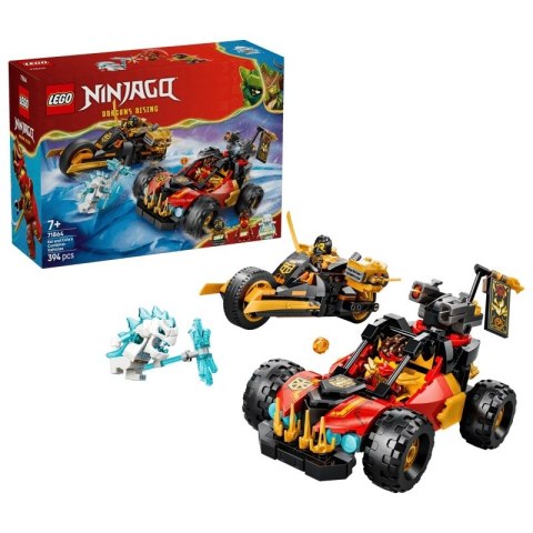 NINJAGO POJAZDY KAIA I COLEA