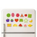 Puzzle Magnetyczne Nauka Owoców Magnesy Na Tablice Lodówkę 30 el.