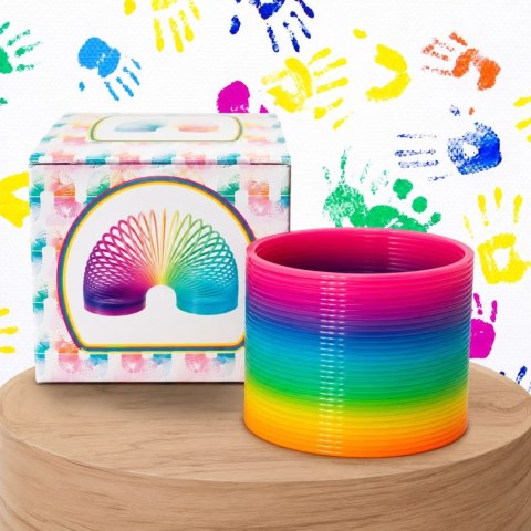 SPRĘŻYNA DLA DZIECI MAGICZNA SPRĘŻYNKA MAGIC SPRINGS TĘCZOWA