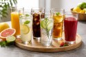 Wysokie szklanki Polskie 6 szt 370ml do napojów wody soku drinków mocne
