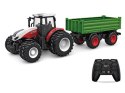 Ciągnik Z Przyczepą Duży Traktor Zdalnie Sterowany RC 1:24