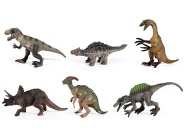 Figurki Dinozaurów Zestaw 6 Figurek DINOZAUR Dinozaury T-rex Tyranozaur