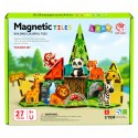 Klocki Magnetyczne Konstrukcyjne Dzikie Zwierzęta Dżungla ZOO 27 el.