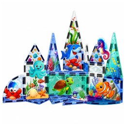 Klocki Magnetyczne Konstrukcyjne Zwierzęta Morskie Ocean 40 el.