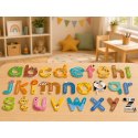 Puzzle Magnetyczne Literki Edukacyjne Magnesy Na Lodówkę Tablice 26 el.