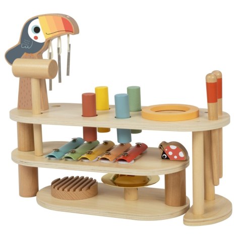 TOOKY TOY Edukacyjny Stolik Muzyczny -Tukan