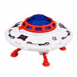 Duży Zestaw Kosmiczny Ufo Rakiety Łazik Pojazdy Statek Kosmita Space 8 el.