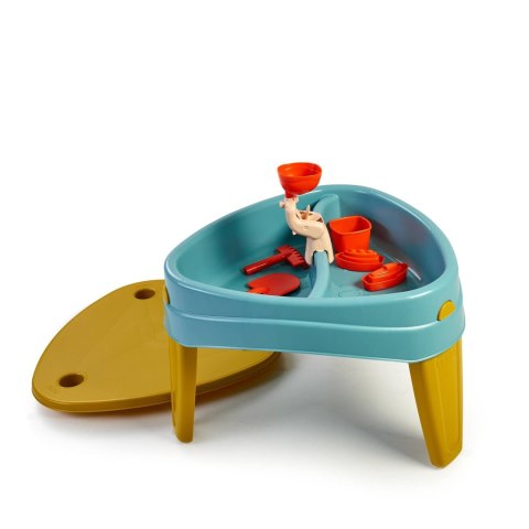 FEBER Stolik Wodny z Przykrywą CASUAL 3w1 Piaskownica Biurko Stolik Piknikowy Akc.