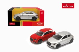Autko Metalowe 1:43 Audi A1 Srebrny RASTAR