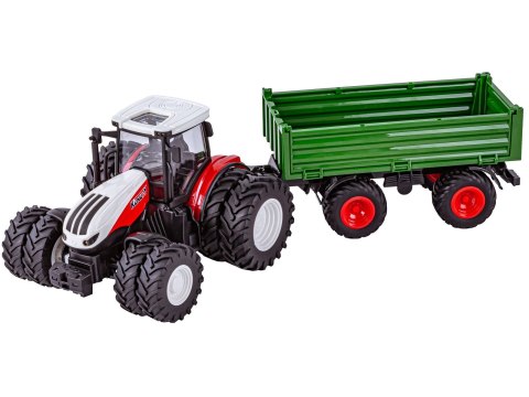 Ciągnik Z Przyczepą Duży Traktor Zdalnie Sterowany RC 1:24