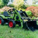 FALK Traktor na Pedały Claas Axos 330 z Koparką i Przyczepą 3-7 lat