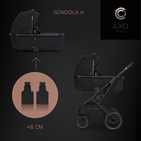 Cavoe Axo Style Meteorite Wózek dziecięcy spacerowy