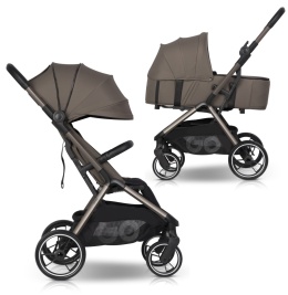 EasyGo Zoya 2w1 Mokka Wózek dziecięcy