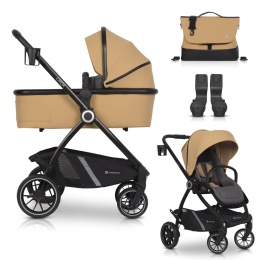 Euro-Cart Crox Camel Zestaw 2w1 wózek dziecięcy