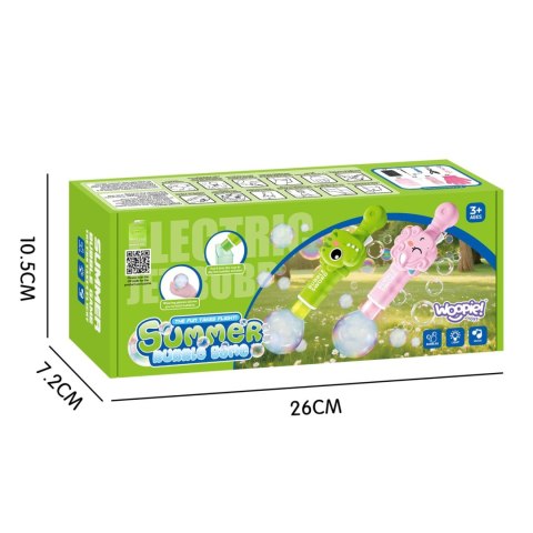 WOOPIE Magiczny Pistolet Na Bańki z Dymem Maszynka Do Baniek Jednorożec
