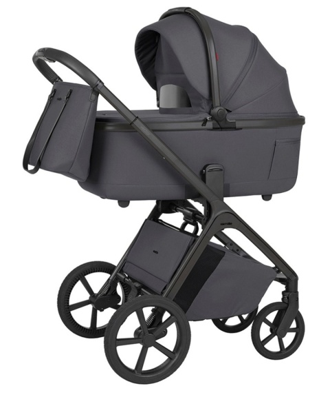 CARRELLO Vector CRL-6700 Ample Grey Wózek dziecięcy 2w1 składana gondola ze stelażem