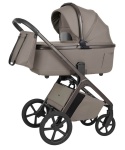 CARRELLO Vector CRL-6700 Flannel Beige Wózek dziecięcy 2w1 składana gondola ze stelażem