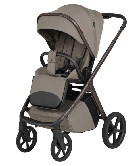 CARRELLO Vector CRL-6700 Flannel Beige Wózek dziecięcy 2w1 składana gondola ze stelażem