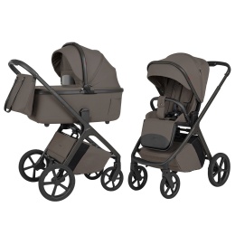 CARRELLO Vector CRL-6700 Koa Brown Wózek dziecięcy 2w1 składana gondola ze stelażem