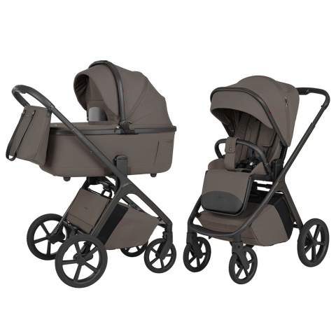 CARRELLO Vector CRL-6700 Koa Brown Wózek dziecięcy 2w1 składana gondola ze stelażem