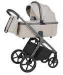 CARRELLO Vector CRL-6700 Zephyr Beige Wózek dziecięcy 2w1 składana gondola ze stelażem