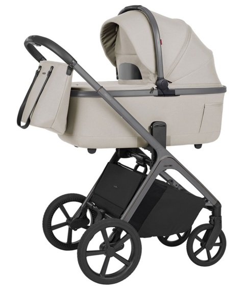 CARRELLO Vector CRL-6700 Zephyr Beige Wózek dziecięcy 2w1 składana gondola ze stelażem
