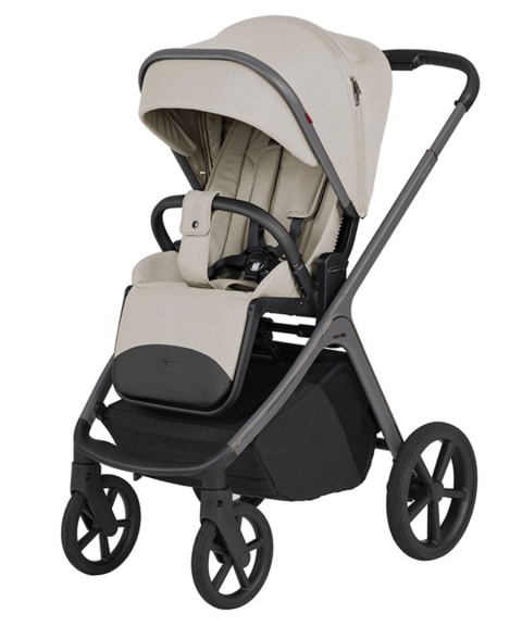 CARRELLO Vector CRL-6700 Zephyr Beige Wózek dziecięcy 2w1 składana gondola ze stelażem