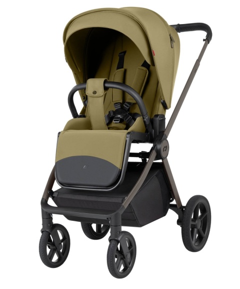 CARRELLO Ultra F CRL-6557 Clover Green Wózek dla dziecka 2w1 składana gondola ze stelażem