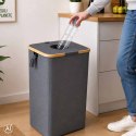 Kosz na butelki zwrotne kaucyjne z wyjmowaną torbą segregacja śmieci recykling