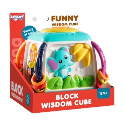 WOOPIE BABY Interaktywna Kostka Edukacyjna Wielofunkcyjna 18m+