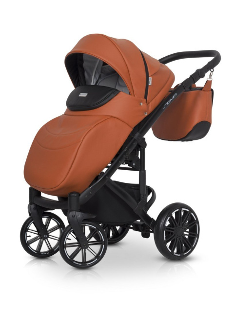 SIGMA RIKO 2w1 wózek głęboko-spacerowy - 04 Cognac