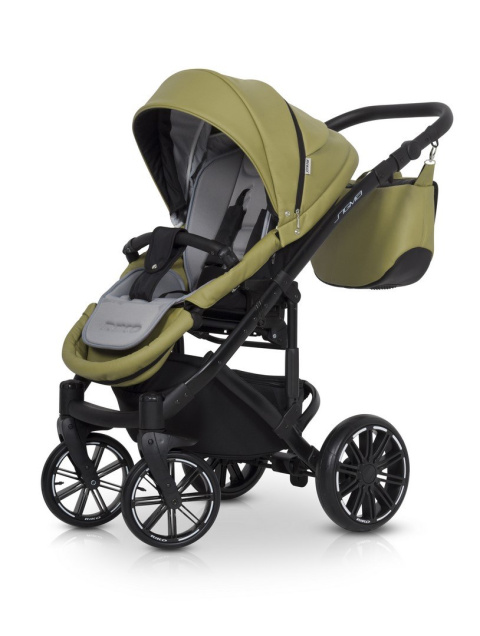 SIGMA RIKO 2w1 wózek głęboko-spacerowy - 05 Olive