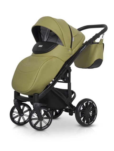 SIGMA RIKO 2w1 wózek głęboko-spacerowy - 05 Olive