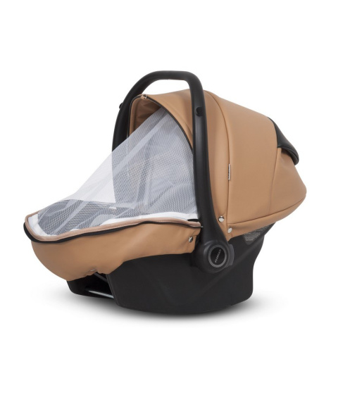 SIGMA RIKO 4w1 wózek głęboko-spacerowy + Fotelik Kite i Baza IsoFix - 03 Caramel