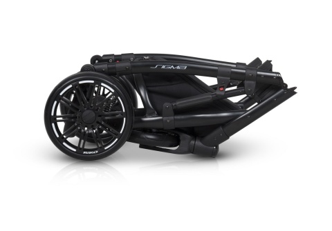 SIGMA RIKO 4w1 wózek głęboko-spacerowy + Fotelik Kite i Baza IsoFix - 07 Denim