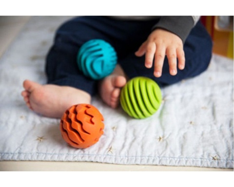 Sensoryczne Kule Sensory Rollers 6m+ Fat Brain Toys