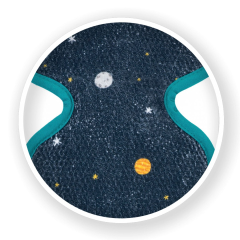 Wkładka anty-potowa do fotelików 0-13 kg AEROMOOV Air Layer Stars&Planets