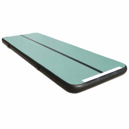 Air track materac gimnastyczny mata do ćwiczeń pompka zielona