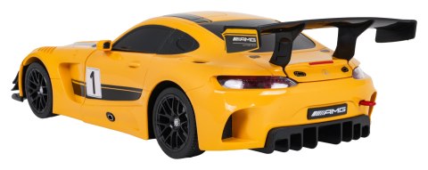 Autko/Robot 2w1 R/C 1:14 Mercedes-AMG GT3 Żółty RASTAR