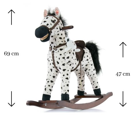Milly Mally Koń Mustang Black Dot