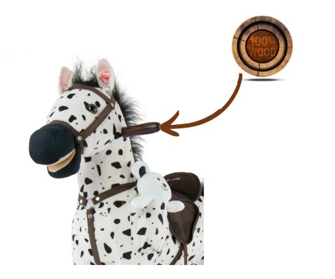 Milly Mally Koń Mustang Black Dot