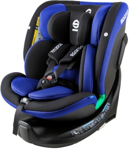 Sparco Kids SK7000i i-Size fotelik samochodowy 40-150 cm 0-12 lat - Blue
