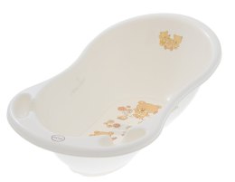 TEGA MS-004-118 Wanna dziecięca 86 cm MIŚ biała perła